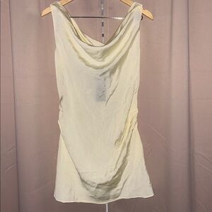 Lioness Cream Backless Dress